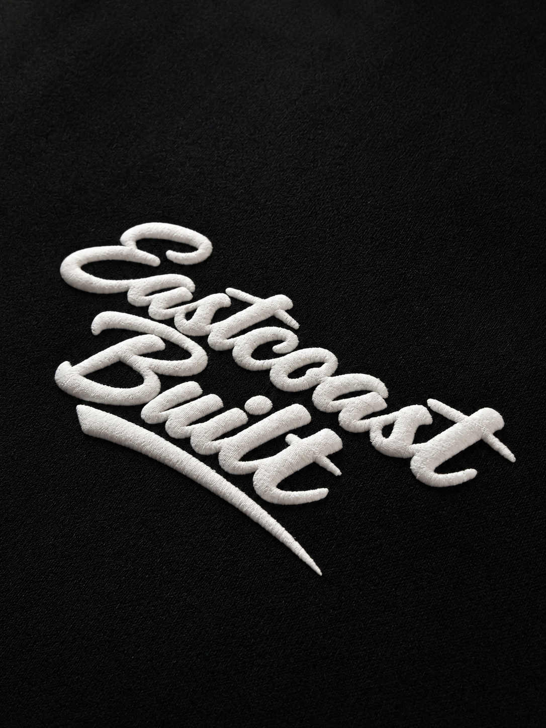 Eastcoast Built Hoodie — White Logo
